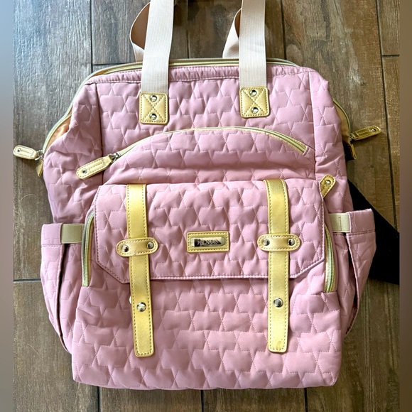 Pink Puffer Backpack - Picture 1 of 5